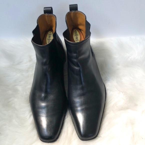 Louis Vuitton Authentic Mens Black Boots Size 6 - Picture 3 of 12